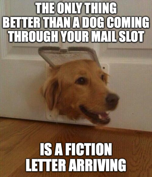 Make you (and your dog) happy and take a look at what Fiction Letters has to offer! fictionletters.com

#Fiction #Unique #AmReading #dogsoftwitter #giftsforbooklovers