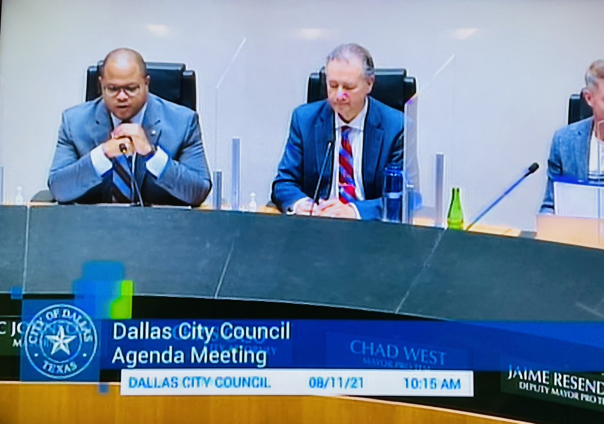 Johnson4Dallas's tweet photo. For the second time this week, the Dallas City Council is meeting to advance the business of the city. We have a number of important items on our agenda, including the approval of a new DART Board member, renovations to the Juanita Craft House thanks to @JLDallas, and more. https://t.co/djZfHuFsy4