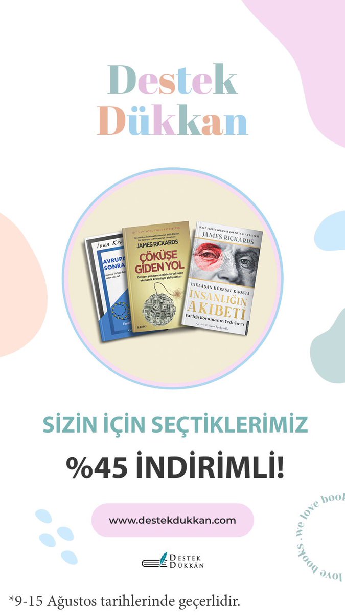 Okumanız gereken kitaplardan sevgili dostlar.
