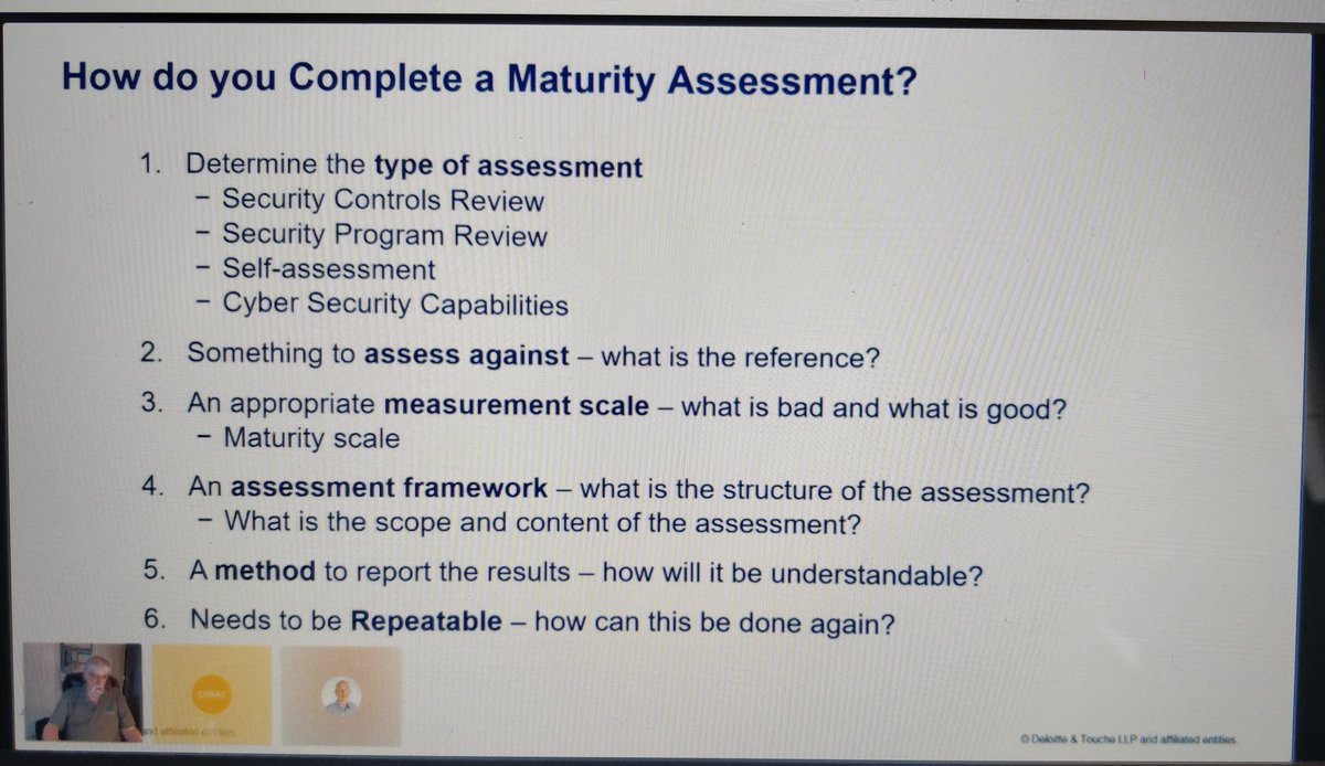 Maturity Models: Mysteries, Pitfalls &amp; Reality delivered by Glen Bruce today at @COSAC_security #COSACconnect