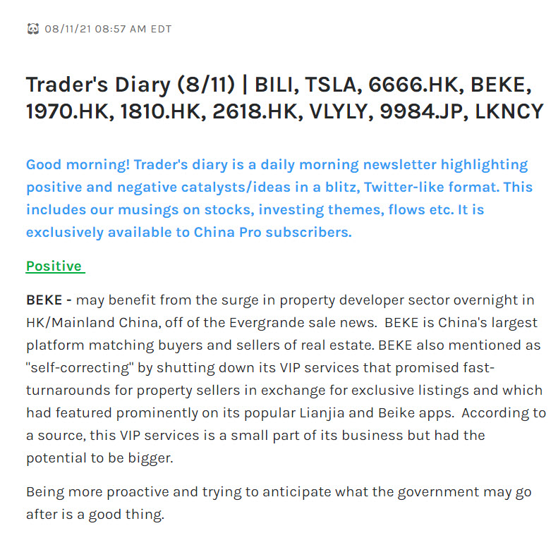 Hedgeye's tweet photo. @ChampsTrading @trader_donkey @HedgeyeChina Hey @ChampsTrading, here's a peak at Felix Wang's 'Trader's Diary' note he sent to #ChinaPro subs this morning.
We can get you a 66% off deal for the first 3 months here (it's worth it): https://t.co/XkIirsxERo
Hit up Alex Ledda at support@hedgeye.com with any q's. https://t.co/m4r7URREYI