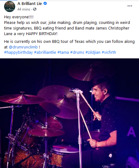 Birthday Alert for <a href="/ABrilliantLie/">A Brilliant Lie</a>! Happy Birthday Christopher!