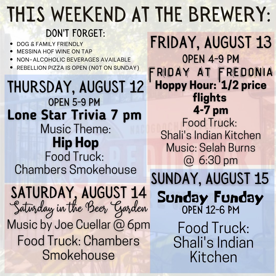 FredoniaBrewery's tweet photo. Beer is the center of everything. Everything revolves around beer. When you drink beer, everything revolves. Therefore beer is the center of everything. #DrinkFredoniaBeer #DrinkLocalBeer #SupportLocalMusic #SupportLocalFoodTrucks https://t.co/833vOK71b4
