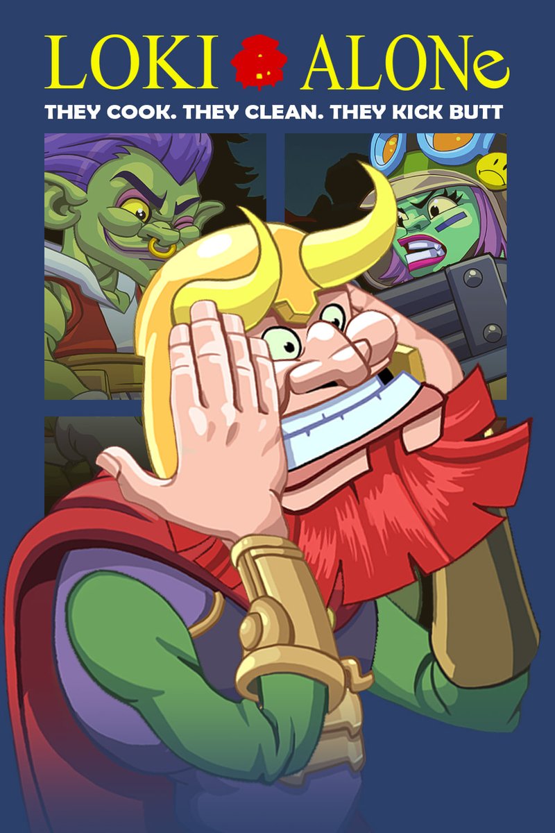MegapopGames's tweet photo. Sometimes it's just about having fun. Check some of the spoof Film posters we made for Trolls vs Vikings 2. We realized we have never shown these little internal joke posters. Can you guess the inspiration? 😀#gamedev #indiedev #indiegames #videogames #TvV2 #iOs #Android https://t.co/RgWfwK4sK6