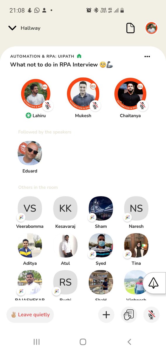 LahiruF25561224's tweet image. We are live now...
#uipath #RPA #rpadeveloper #uipathcommunity