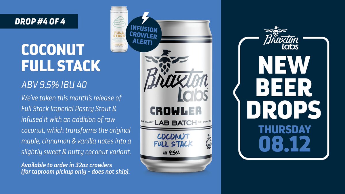 Get that alarm set for 9am tomorrow so you don't miss out on these FOUR new beer releases! Here are a few tasting notes on each beer to get your mouth watering! 🍺  😋
