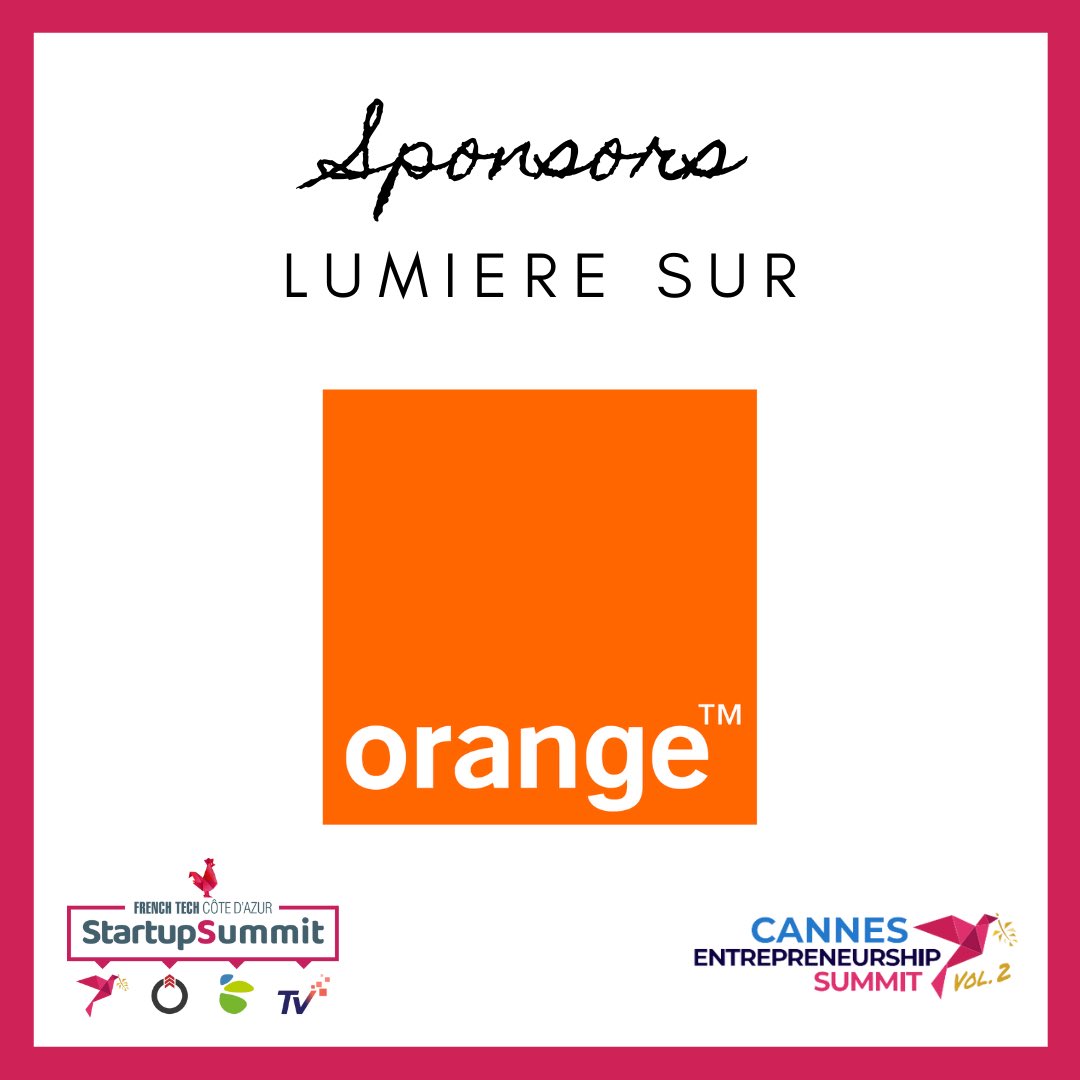 CannesIsUp's tweet photo. Un grand merci à notre sponsor @orange qui soutient encore cette année le Startup Summit.

Inscrivez-vous pour participer au DDA4 🤩 https://t.co/WkBP9NJuOb

#sponsor #étudiant #hackathon #DDALerins #orange #ilesdelérins #cadeau #numérique #StartupSummit #FRENCHTECH https://t.co/KwkvcT2aQp