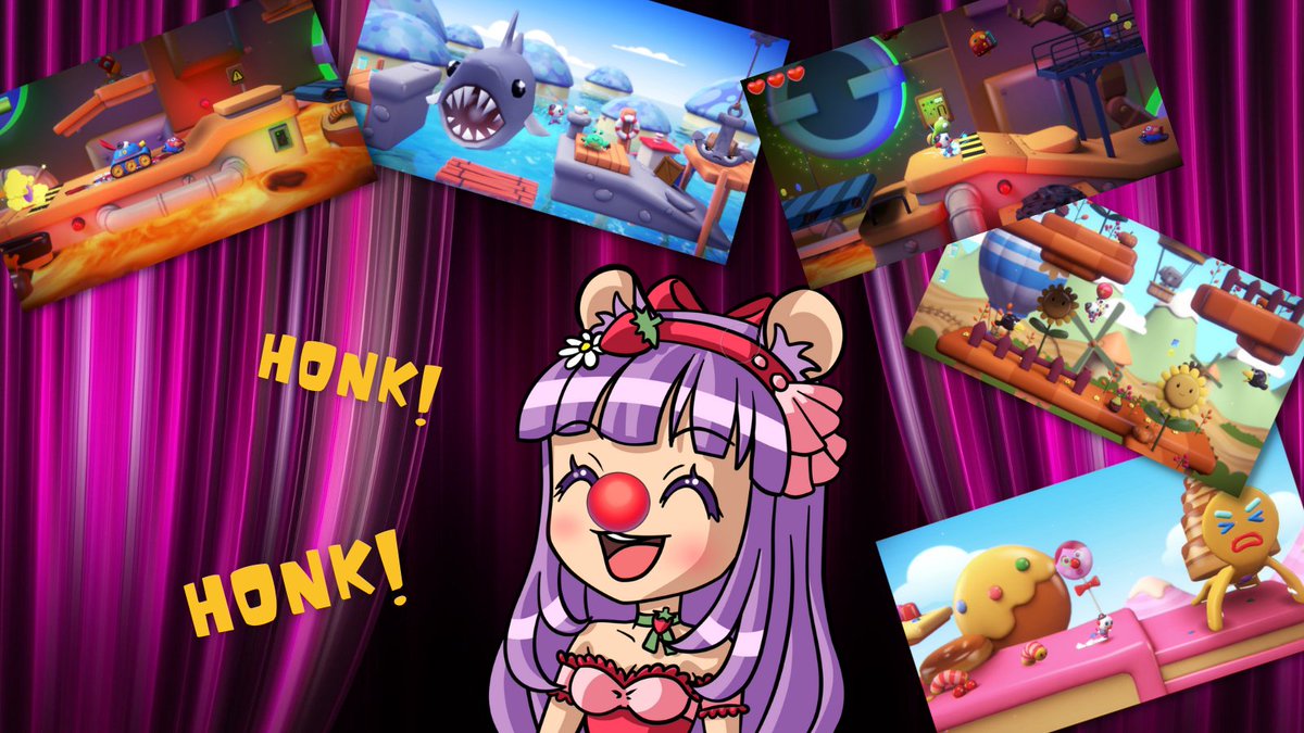 AmyNook 🍓🐭 GerVTuber 🇩🇪 since 2021 (@amyvtuber) on Twitter photo Heute ab 19:30 geht es los mit dem Jump and Run Geheimtipp Ayo the Clown 🤡
...und Ihr könnt meine Nase honken🥳
Findet Ihr Clowns eigentlich gruselig?
Also zumindest Ayo ist echt süß!
#GERVtuber #TwitchDE #NintendoSwitch <a href="/cloudm1/">Ayo the Clown</a> Heute ab 19:30 geht es los mit dem Jump and Run Geheimtipp Ayo the Clown 🤡
...und Ihr könnt meine Nase honken🥳
Findet Ihr Clowns eigentlich gruselig?
Also zumindest Ayo ist echt süß!
#GERVtuber #TwitchDE #NintendoSwitch <a href="/cloudm1/">Ayo the Clown</a>