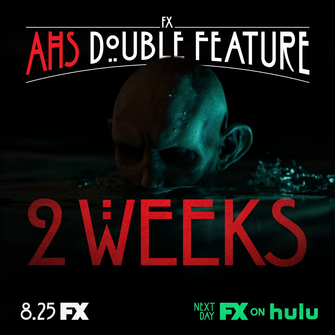 It draws nearer. #AHSDoubleFeature premieres 8.25 FX, Next Day on #FXonHulu. #AmericanHorrorSummer