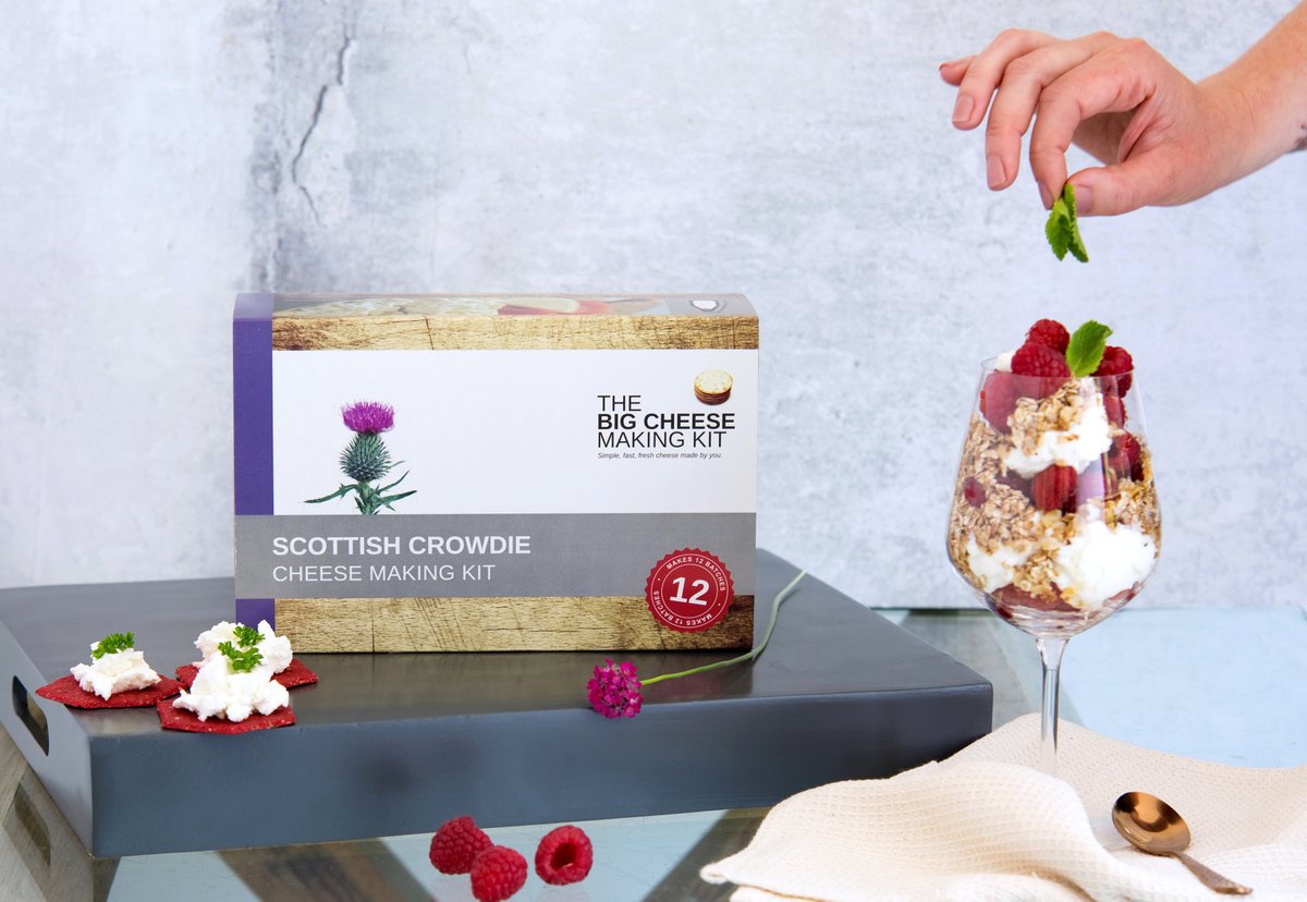As a proud Scottish company we’re delighted with The Scottish Gift Set, the ideal gift for a dedicated cheese lover ☺️

Get our Scottish Crowdie Kit, Sheep Dip &amp; Pig’s Nose Whisky Miniatures, and a lovely cheeseboard
.
.
.
 #diycheese #cheesemaking #cheesemakingkit