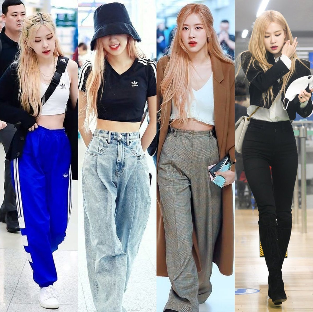 rosé at the airport hits different #로제 #ROSÉ