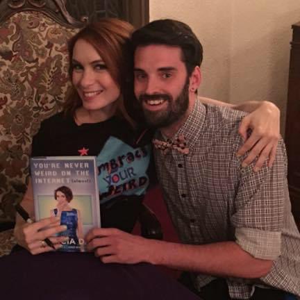 Nick1499's tweet photo. @feliciaday I went to America for the first time for this reason and you were externally nice and it was lovely! https://t.co/RoWGRecQSd
