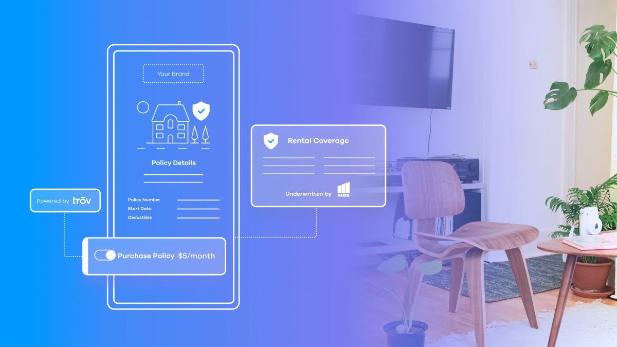 Offering embedded renters insurance via Trov’s technology is a no-brainer for proptechs and property managers. See our latest post, where we look at the stats driving the need for renters insurance and the benefits of providing embedded renters insurance. bit.ly/2VEvVx2