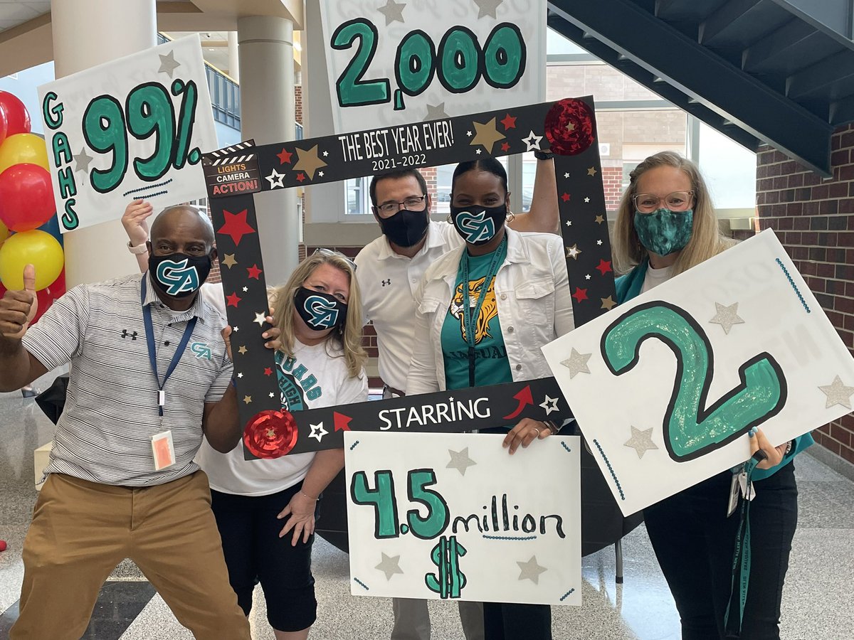 GAHS Principal D-port tweet media