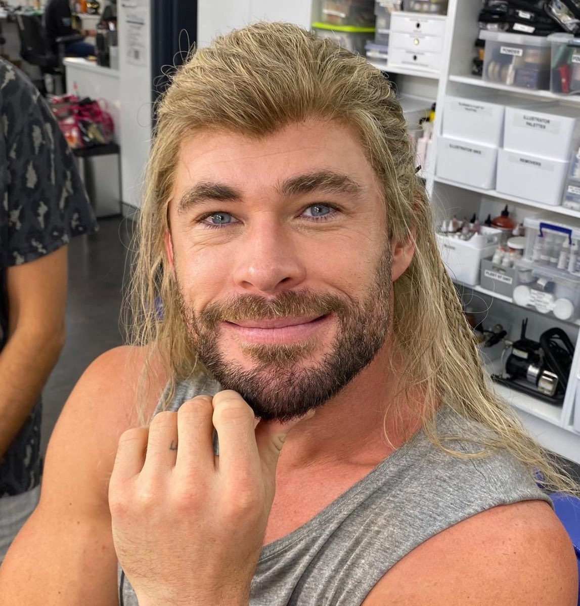 RT @civiiswar: who gave chris hemsworth such a dry wig for thor 4 i’m gonna fight them https://t.co/akBNxPNX7g
