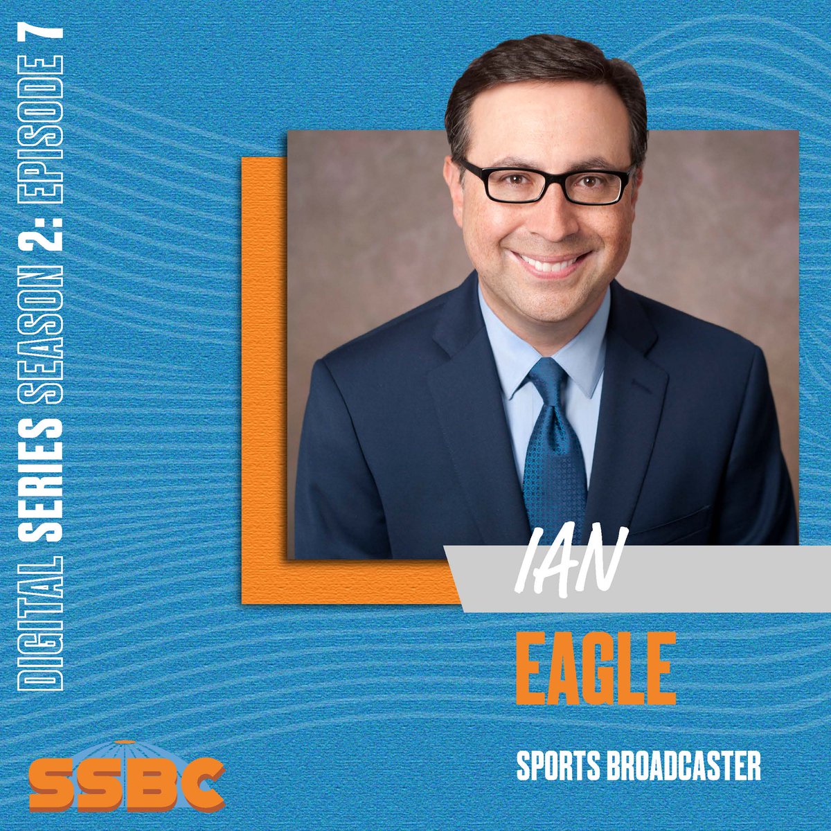ssbconference's tweet photo. Learn the ins and outs of sports broadcasting from one of the best, Ian Eagle! Clear your schedules and tune in TOMORROW, Thursday August 12th at 5:00 PM EST to learn about all things sport broadcasting from our incredible guest! Register below!

https://t.co/9nbPVnuPfI https://t.co/3fxKhfH3F9