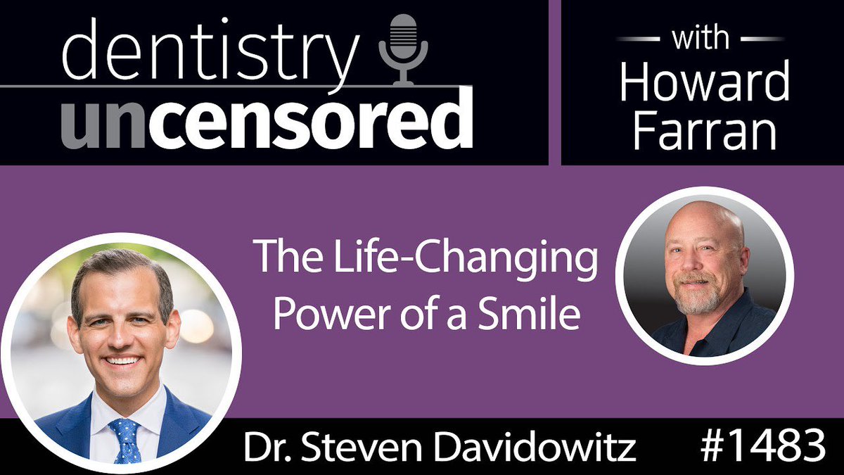 Dr. Steven Davidowitz DDS, FICOI at Luxury Dentistry NYC on the Life-Changing Power of a Smile youtu.be/JXv90MHg5cY <a href="/LuxuryDentistry/">Luxury Dentistry NYC</a>