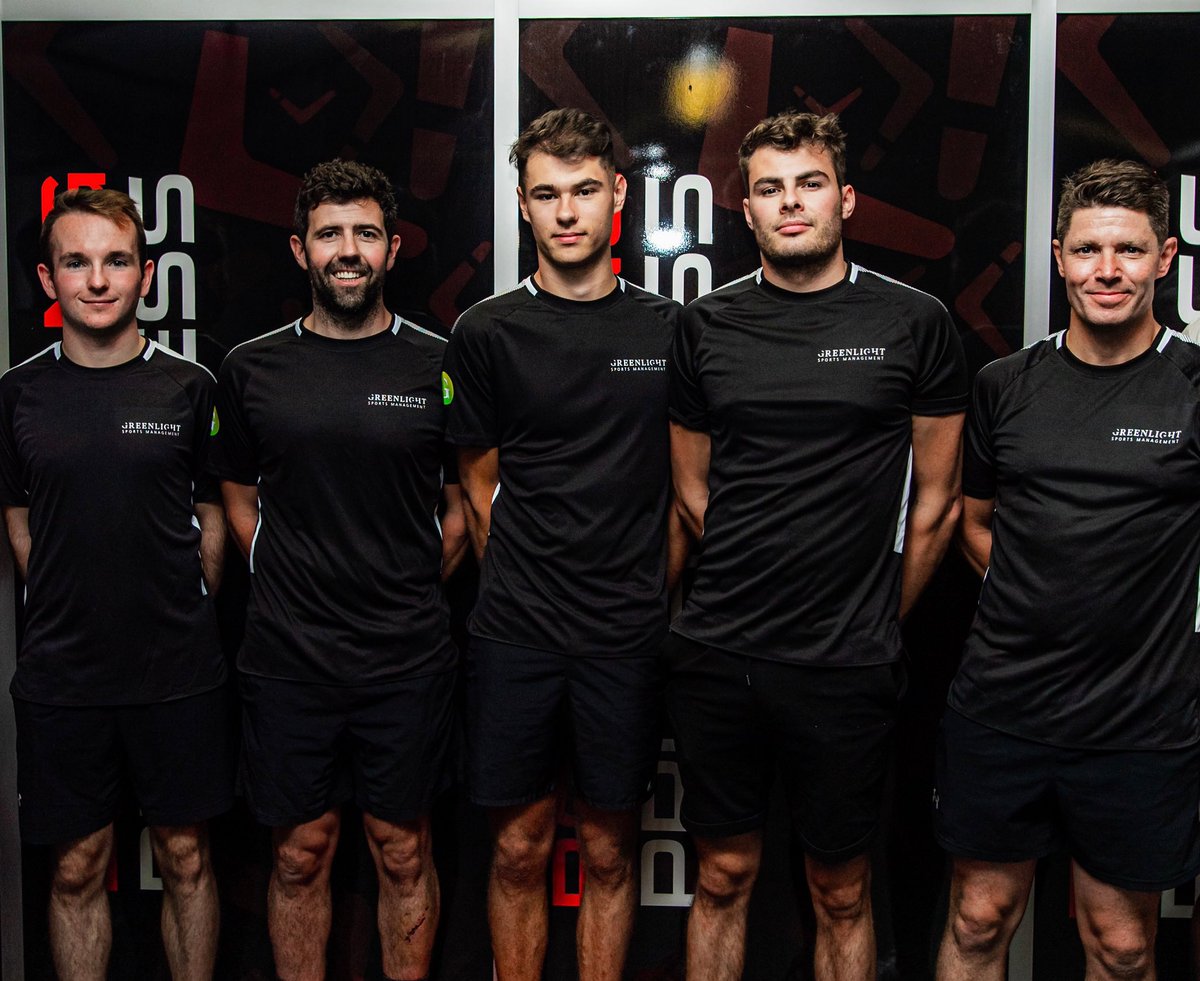 AndyMeyrick's tweet photo. Great to get the @Greenlightsp team together for a training camp this week, huge thanks to @BaseSimulators and @BoomerangProFit for their help - good to catch up with the guys and get some hard work in! 💪🏼 https://t.co/2b9bId5wpM
