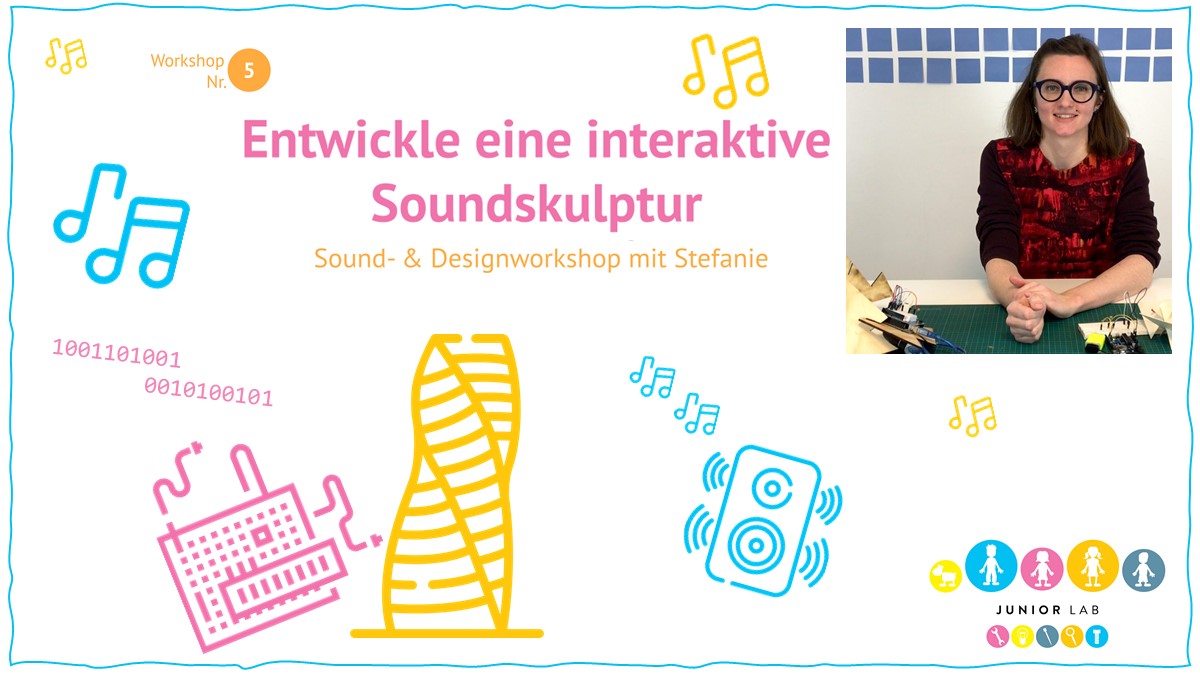 startcodingde's tweet image. Letzter Trommelwirbel: Mit #Workshop Nr. 5 ist das Programm für das @JuniorLabBerlin in den #Herbstferien komplett. Im #Sound- & #Designworkshop mit Stephanie baut ihr eine interaktive Soundskulptur. Letze #Earlybird Tickets und Infos: eventbrite.com/e/160414822051