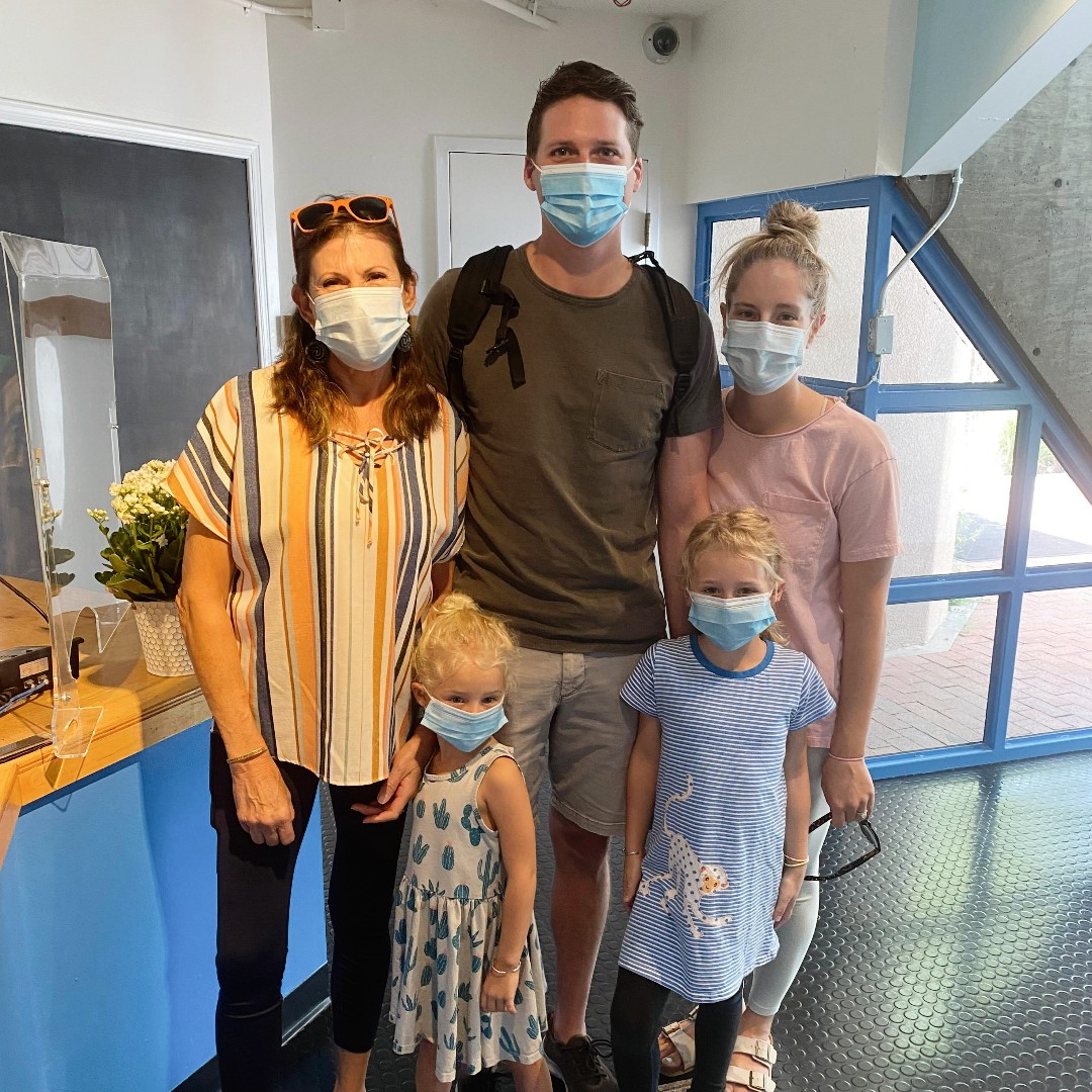 Welcome back! The Reid's were our first family to enter the Children's Museum after a year and a half.  We open to the general public August 18!

Want to join us for Member Preview Week? Join and find out more here: ow.ly/Eq8f50FP62v