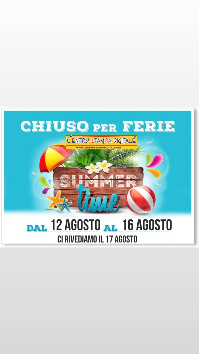 cs_digitale's tweet image. #vacanze #ferie