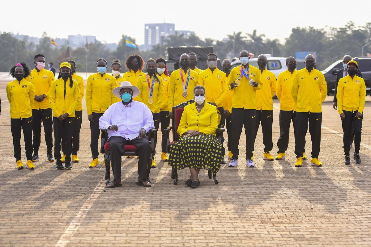 Today, we are receiving world Champions. This is a team that has raised our national flag globally. We can only say that this is the doing of the LORD and it is marvellous in our eyes.