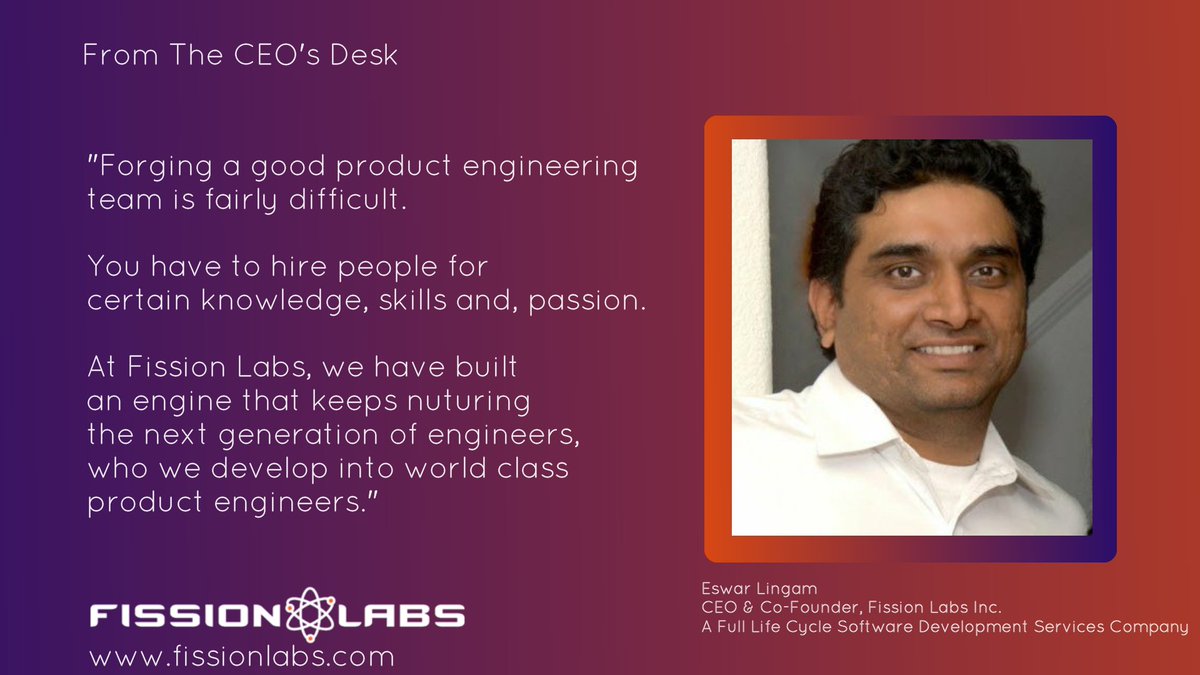 Fission_Labs's tweet image. Our product engineering mindset is what makes Fission Labs&apos; software development services such a valuable proposition for our clients. Visit fissionlabs.com to learn more about our services.

#softwaredevelopment #productdevelopment #offshoresoftwaredevelopment