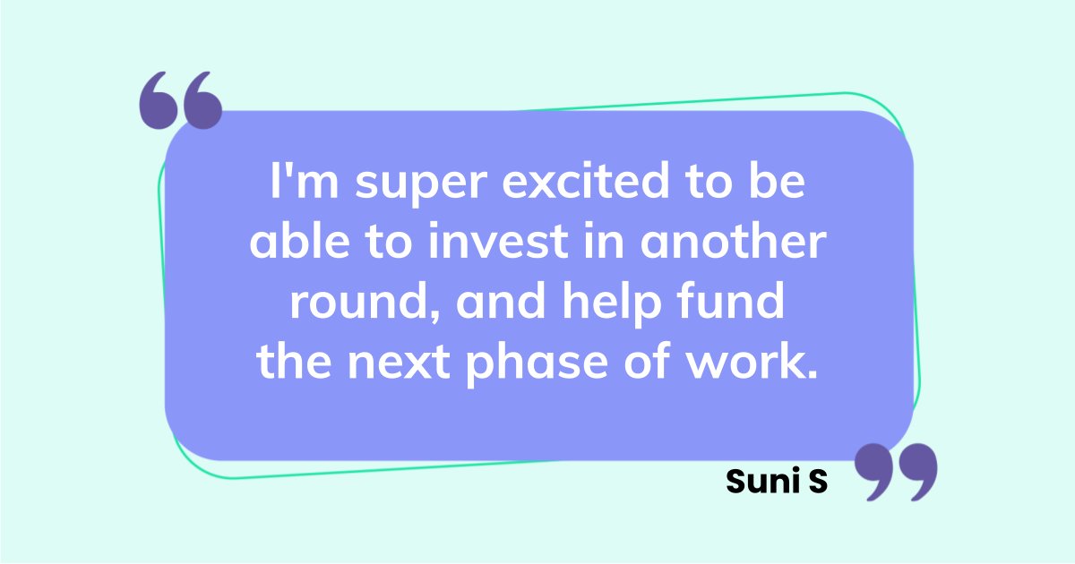 Words like these from our investors are so meaningful, and keep us excited, and dedicated to our mission.

We're at 143% of our funding goal. Thank you to everyone who has supported us so far.

Don’t miss the chance to own shares in the future of beer! crowdcube.com/smartcontainer