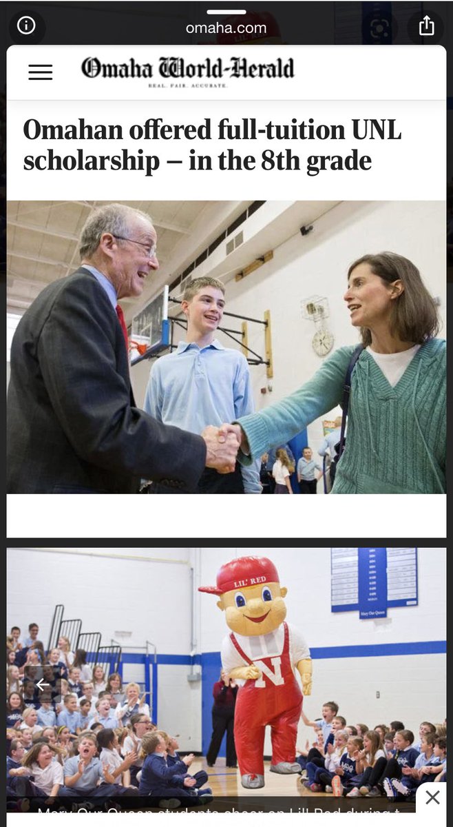 Btw that pic of lil red came from this story. What ever happened to this kid who they gave a scholarship to in 8th grade in 2014??