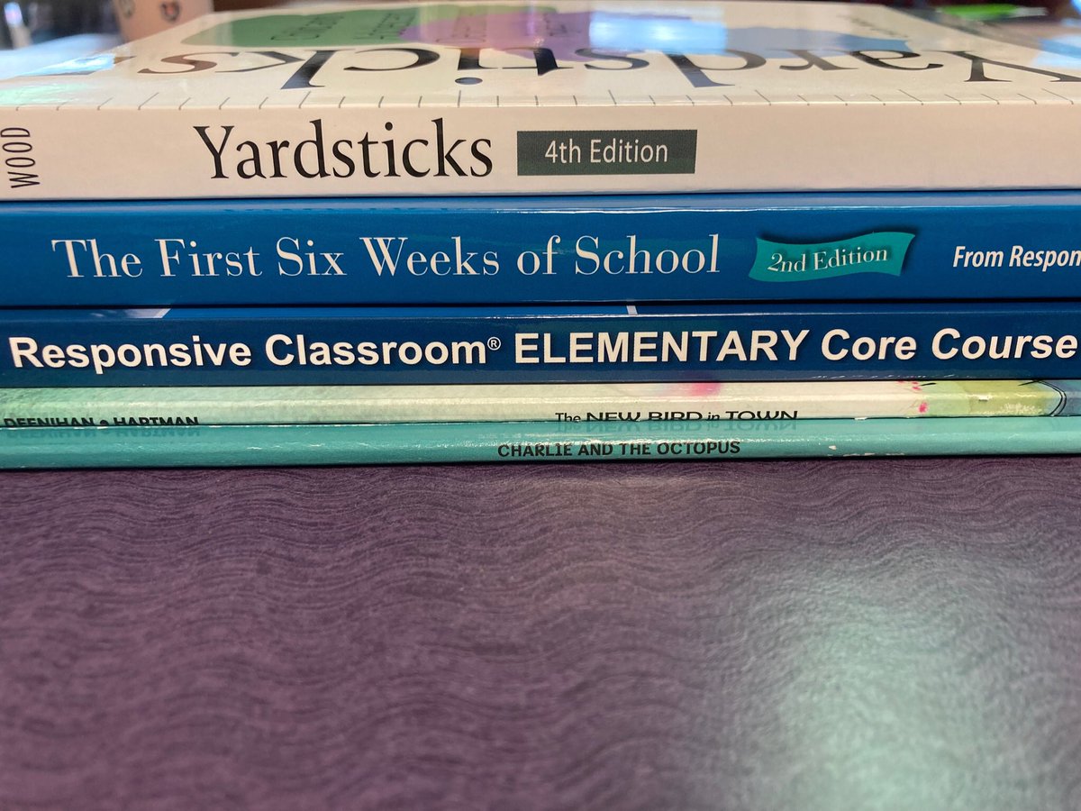 CWExploris's tweet image. Day two of @responsiveclass training. Thankful for all these resources and building collective language @ExplorisSchool