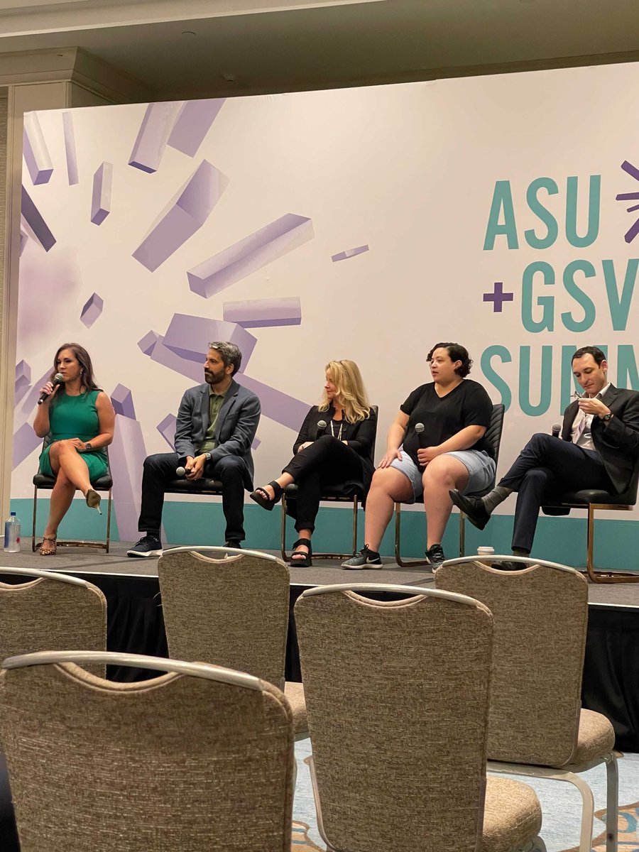 Great job <a href="/asugsvsummit/">ASU+GSV</a> getting us together in a safe and dynamic environment. Delighted to host these leaders in conversation on problems and solutions for teacher tools! #asugsvsummit
