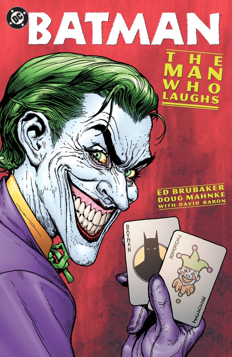 Batman's tweet photo. He's got a killer sense of humor 🤡 ☠️ Get to know The Joker's twisted history on #DCUniverseInfinite: https://t.co/gVkgGhgRSp https://t.co/hHCSFPz7st
