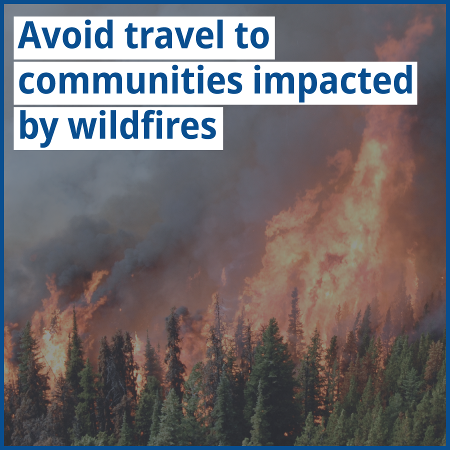 Avoid travel to communities impacted by #BCwildfire. You have options: most of #BC is smoke-free &amp; not under Evacuation Order/Alert. Connect with Visitor Centres to change plans or rebook.
Travel info: hellobc.com/know-before-yo…
Detours/closures: <a href="/DriveBC/">DriveBC</a>
Fire info: <a href="/BCGovFireInfo/">BC Wildfire Service</a>