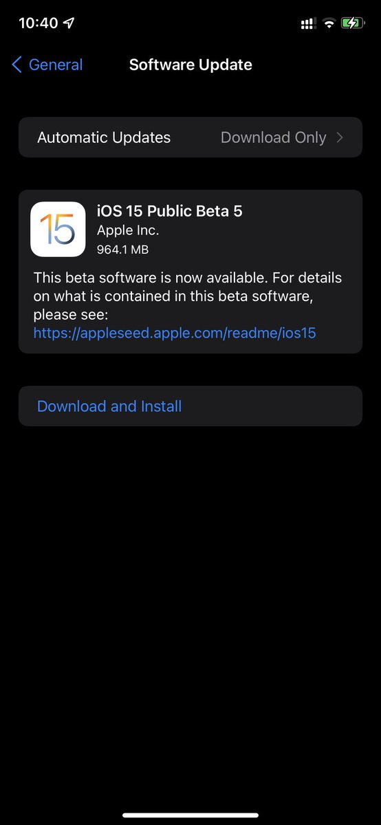 im_adithya_v's tweet image. #iOS15beta5 #public is out! #publicbeta5