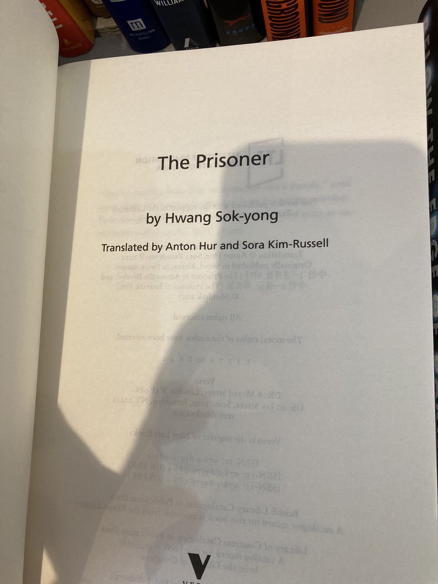 The Prisoner here @mainstbooksdav ❤️🎉 @AntonHur @spacenakji