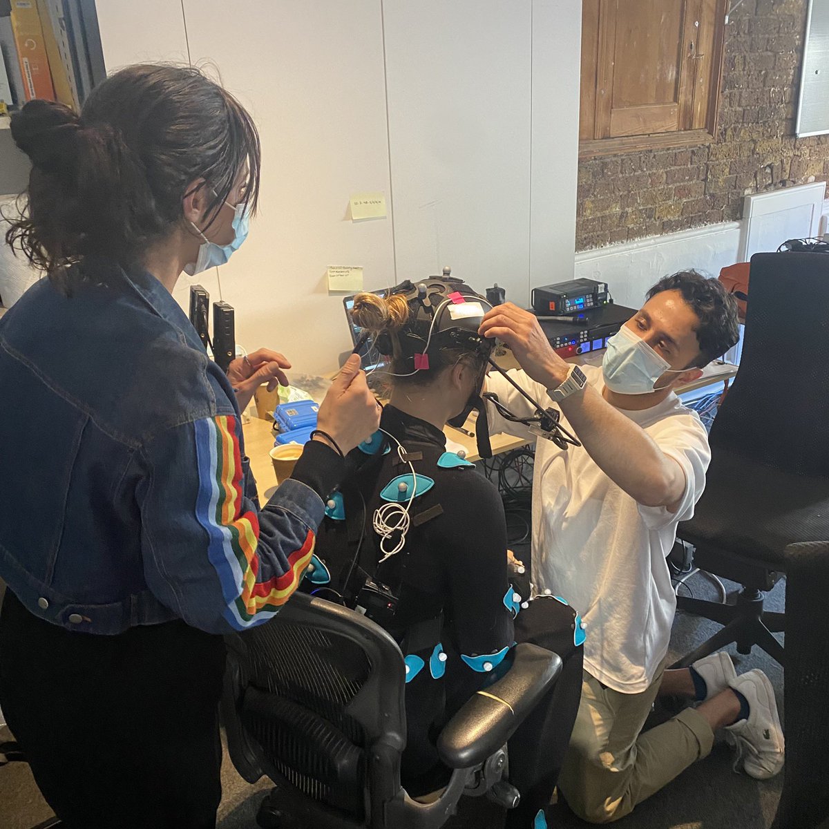 Centroid3D's tweet photo. A great pcap test shoot at our Central London stage today with amazing clients and talent. A lot of fun but top secret so no details allowed! #centroidmotioncapture #molinare #pcap #hushhush https://t.co/cdSwpkZbvy
