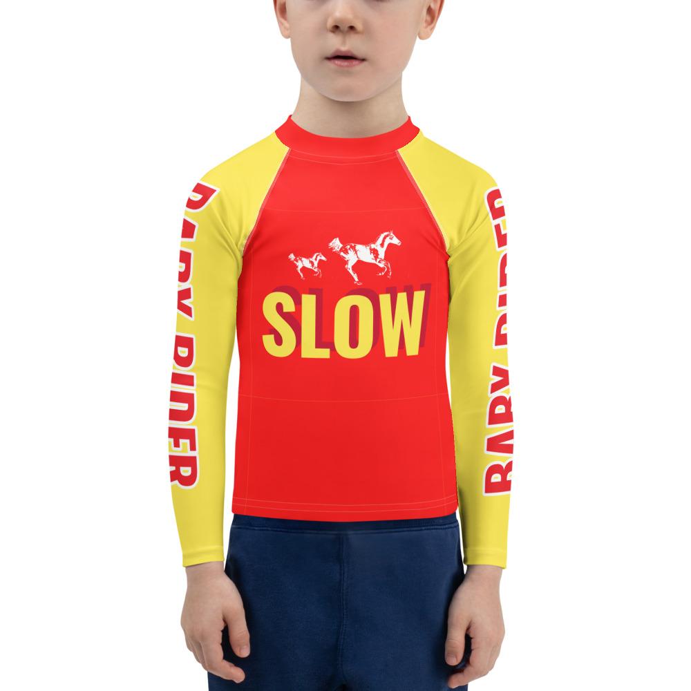 We now have Baby Rider Slow Print - Kids Trail Blazer available! Please visit our shop for more info ow.ly/xiIL30rQEsQ
#equestrianapparel #caballodesign #uvprotection #moisturewicking  #sporthorse #equestrianfashion #coolriding #childapparel  #catalinaguirado #trailblazer
