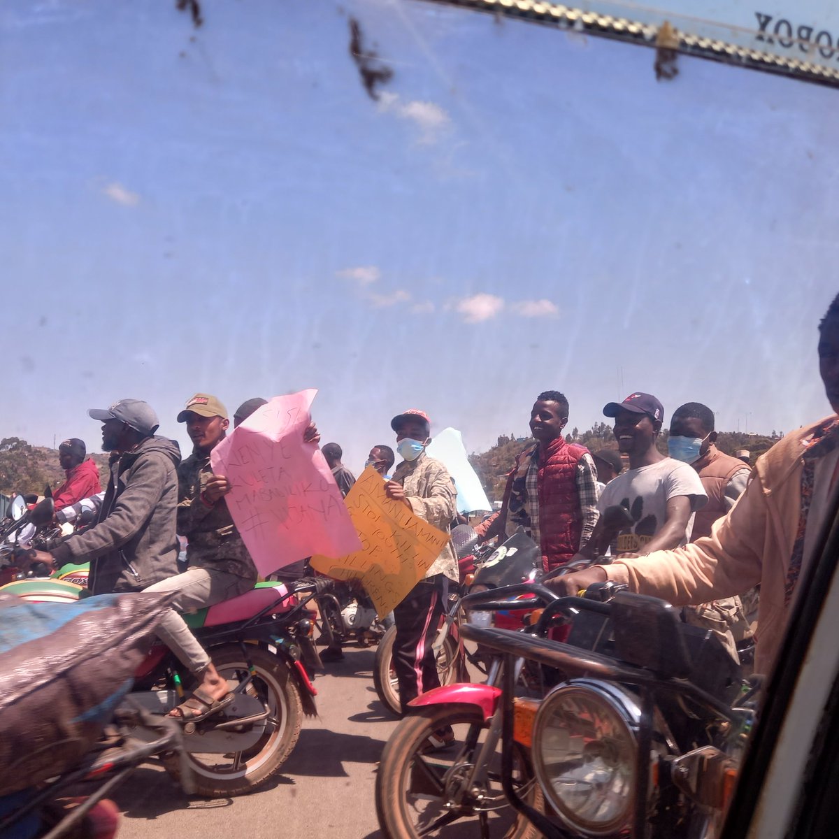 It was successful to have peace walk,in marsabit County#wegrowtogetherwithnooneleftbehind