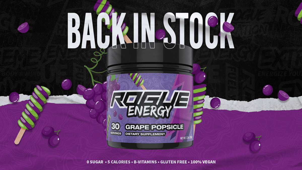 TheRogueEnergy's tweet photo. Grape Popsicle, we've missed you! Looking good in the new 3.0 tubs!
https://t.co/2hGZmY30ok https://t.co/GEsXAgAFFx