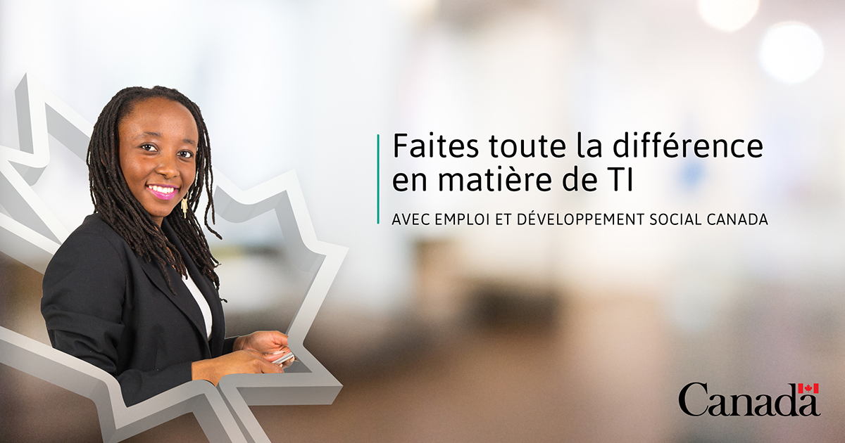EDSC_GC's tweet photo. Alerte! Foire à l’emploi! 🚨
Professionnels des TI recherchés pour transformer la prestation de services aux Canadiens. Venez au Salon virtuel de l'emploi en TI d'EDSC le 18 août 2021 : https://t.co/OXtTOUj8dZ. Les places sont limitées. Inscrivez-vous dès aujourd’hui! https://t.co/lkPSlabxSf