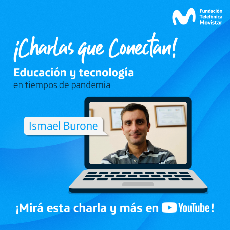 TigoUruguay_'s tweet photo. ¡Te presentamos 𝗖𝗛𝗔𝗥𝗟𝗔𝗦 𝗤𝗨𝗘 𝗖𝗢𝗡𝗘𝗖𝗧𝗔𝗡!

Un espacio creado por @FTMovistarUy donde profesionales exponen acerca del impacto de la educación virtual en los niños.

No te pierdas la charla de Ismael Burone sobre educación y tecnología en tiempos de pandemia.