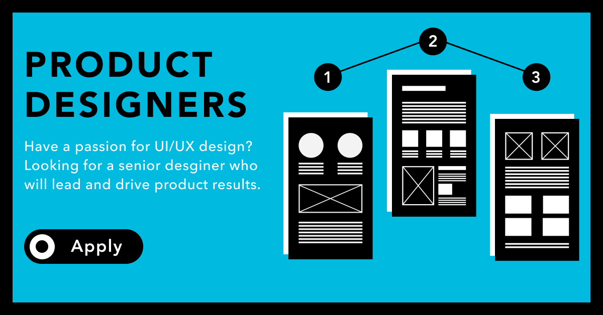 quarkworks_inc's tweet photo. We are looking for a seasoned Senior Product Designer to join our team. You will be working closely with some of our clients to lead &amp; implement innovative designs. 

Sound like a good fit? Apply to our link!
https://t.co/Bz10HaW6vF

#quarkworks #quarkteam #design #product https://t.co/eQWjnvCV7x