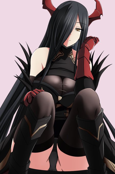 しゃがみ闇ママ #アズールレーン 