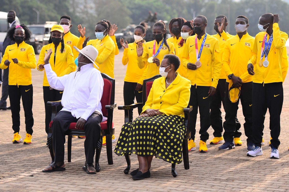 I made an order in 2013 that anybody who wins gold at a continental level, commonwealth, or Olympics be paid Shs5m per month, Shs3m &amp; Shs1 million for silver &amp; bronze. I am told they are being paid quarterly. I speak English very well, let their money be paid, even the arrears.