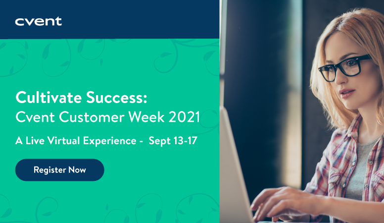 theheatherlee's tweet photo. I've registered for Cvent Customer Week 2021: A Live Virtual Experience and you too can be a part of this learning week! Register now for FREE! #CventCelebrity #CventCustomerWeek2021 https://t.co/xYwXkH9iM8 https://t.co/RURjDcrYDE