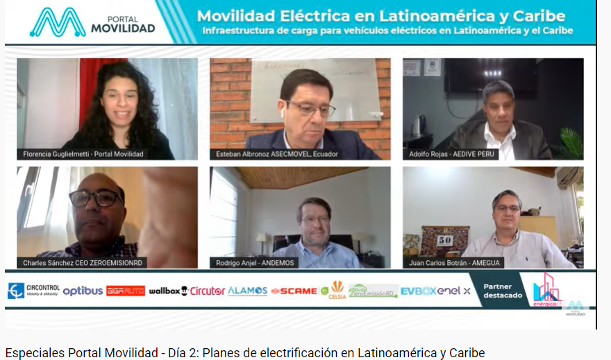 Participación de Juan Carlos Botrán, Presidente de AMEGUA. En el webinar "Movilidad Eléctrica en Latinoamérica y el Caribe" desarrollando el tema de "Propuestas del sector privado para acelerar la movilidad eléctrica" 
Ahora! enlace directo: youtube.com/watch?v=fDh1rT…