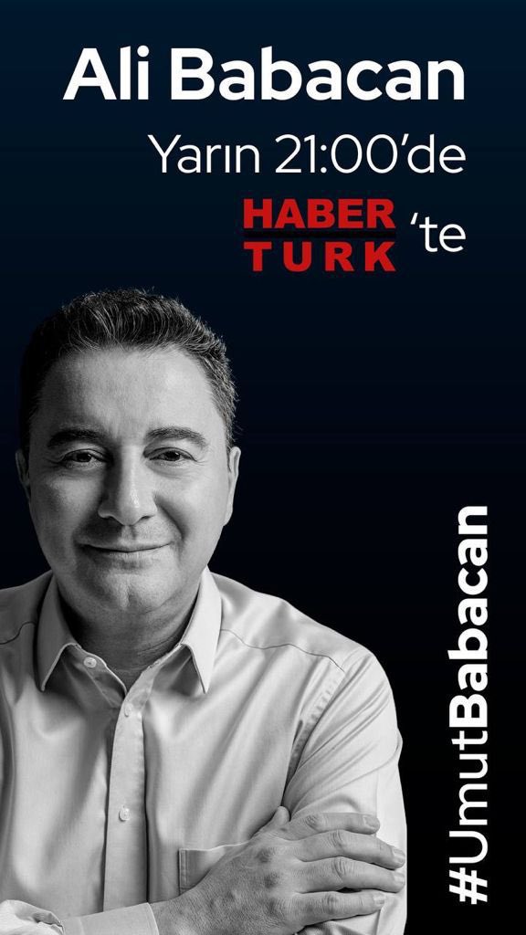 İşin ehlini tabiki Ali Babacan #UmutBABACAN