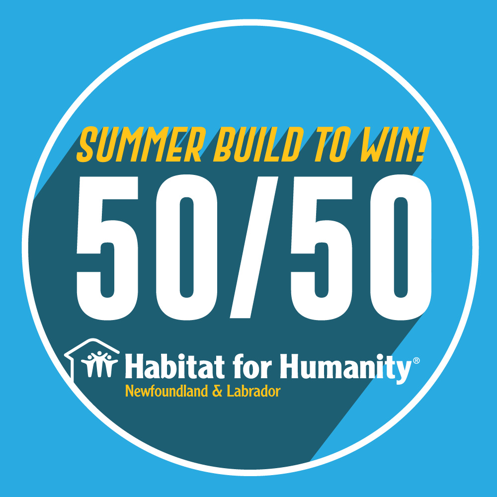 What a summer it's been so far! To help make your summer a little more interesting, we'd like to introduce HFHNL's Summer Build to Win 50/50! Visit summer5050.ca to get your tickets now! #fundraising #supportlocal #affordablehousing #charity #nonprofit