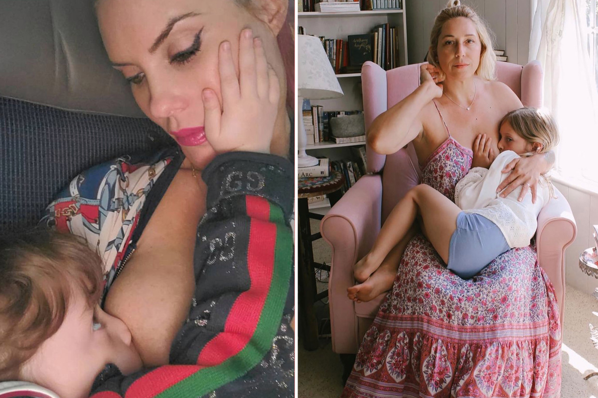 Coco Austin unites moms deemed ‘perverted’ for breastfeeding kids over 5