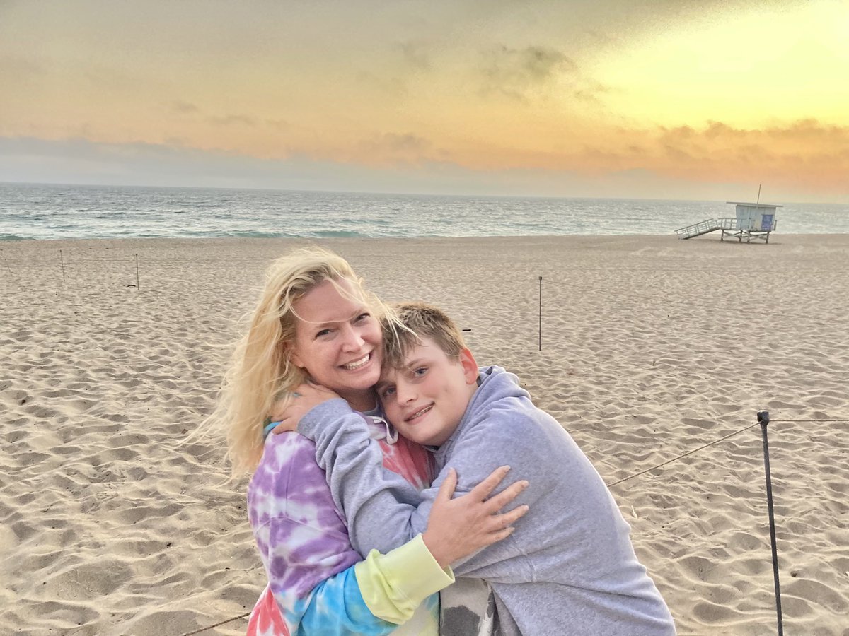 My boys took me to #malibu last night to catch the sunset  #pointdumebeach #malibubeach #sunset @eddiepence #myhappyplace